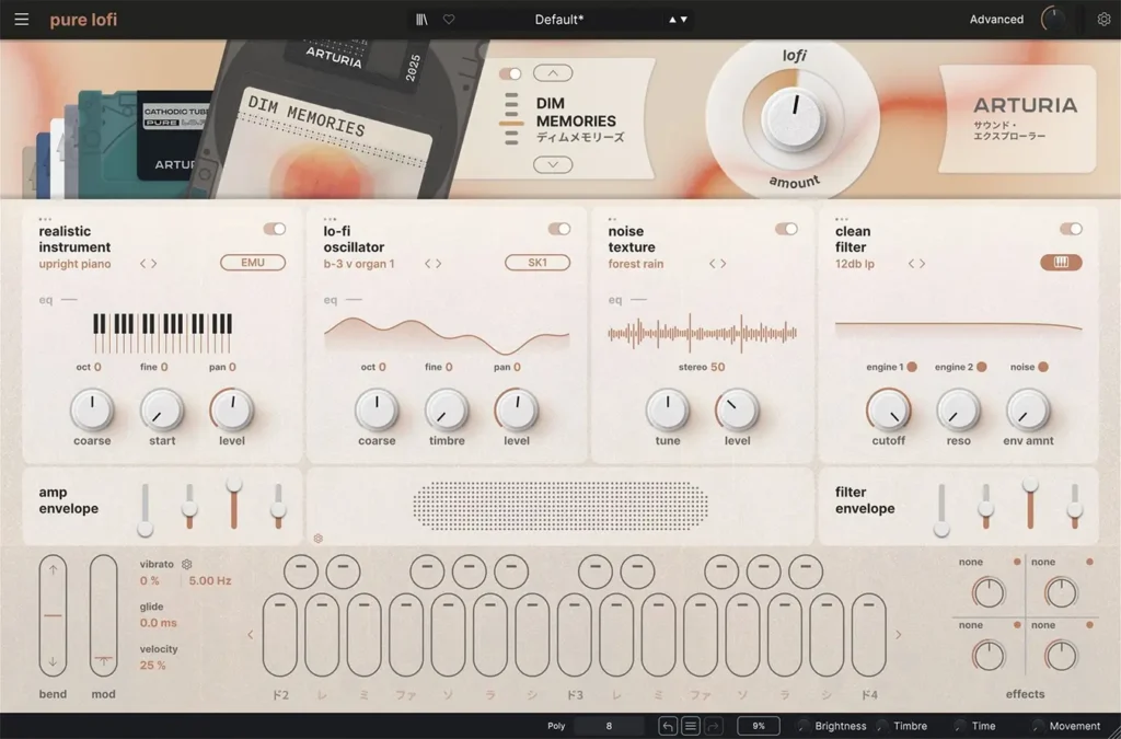 Arturia – Pure LoFi Torrent v1.0.0 STANDALONE, VSTi3, AAX x64 [Win]