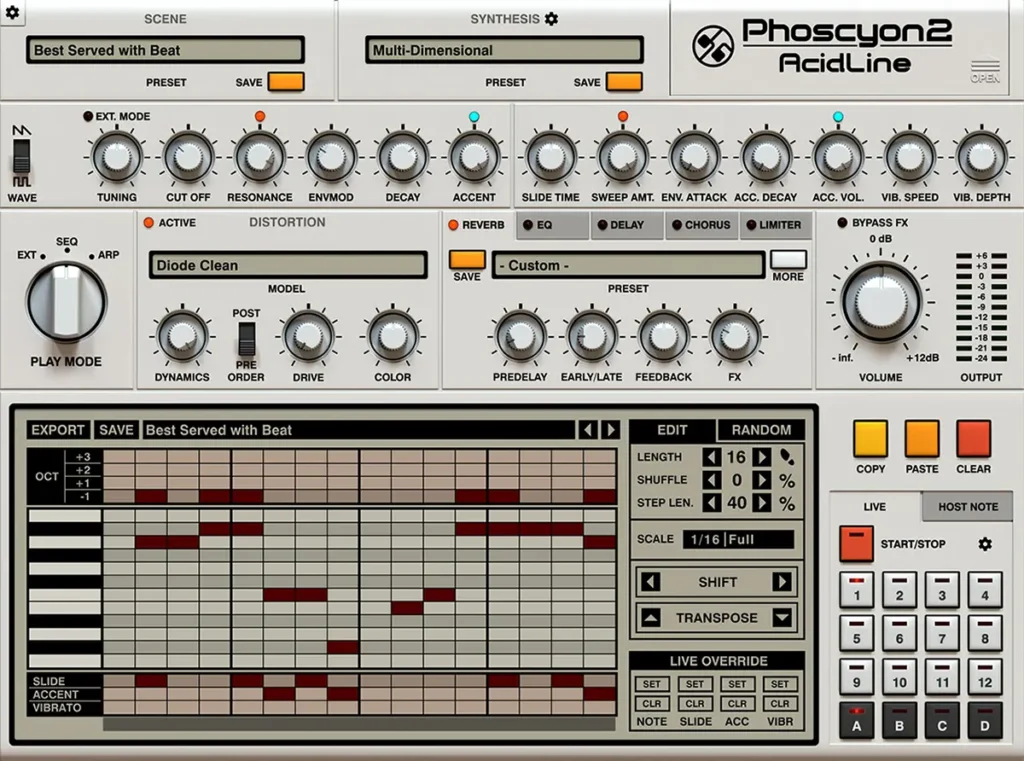 D16 Group – Phoscyon 2 Torrent v2.1.0 VSTi, VST3i, AAX, AU x64 [Win, Mac]