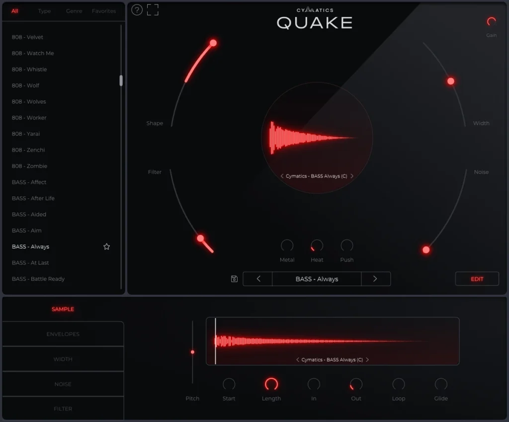 Cymatics – QUAKE Torrent v1.0.0 VST3, AAX x64 [Win]
