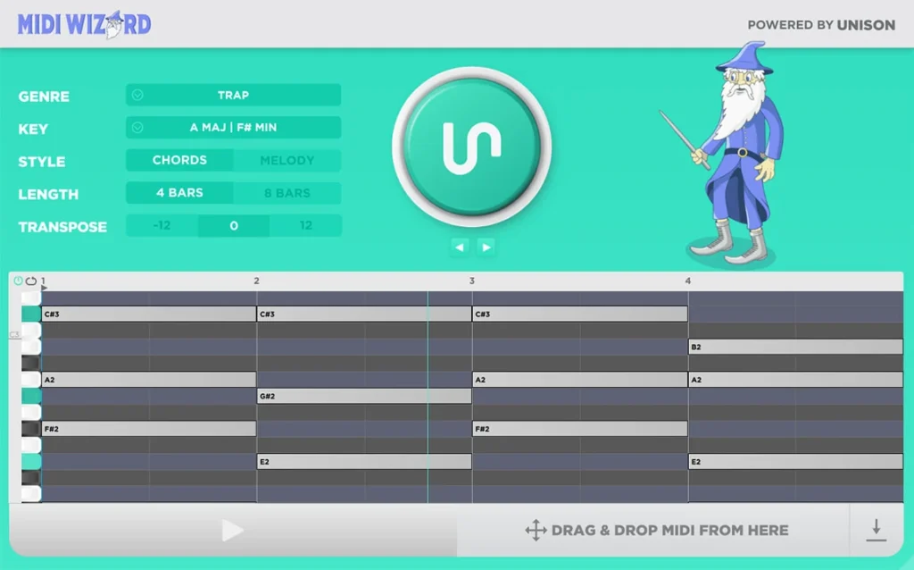 Unison – MIDI Wizard Torrent v1.1.25 VSTi, VSTi3, AAX x64 [Win]